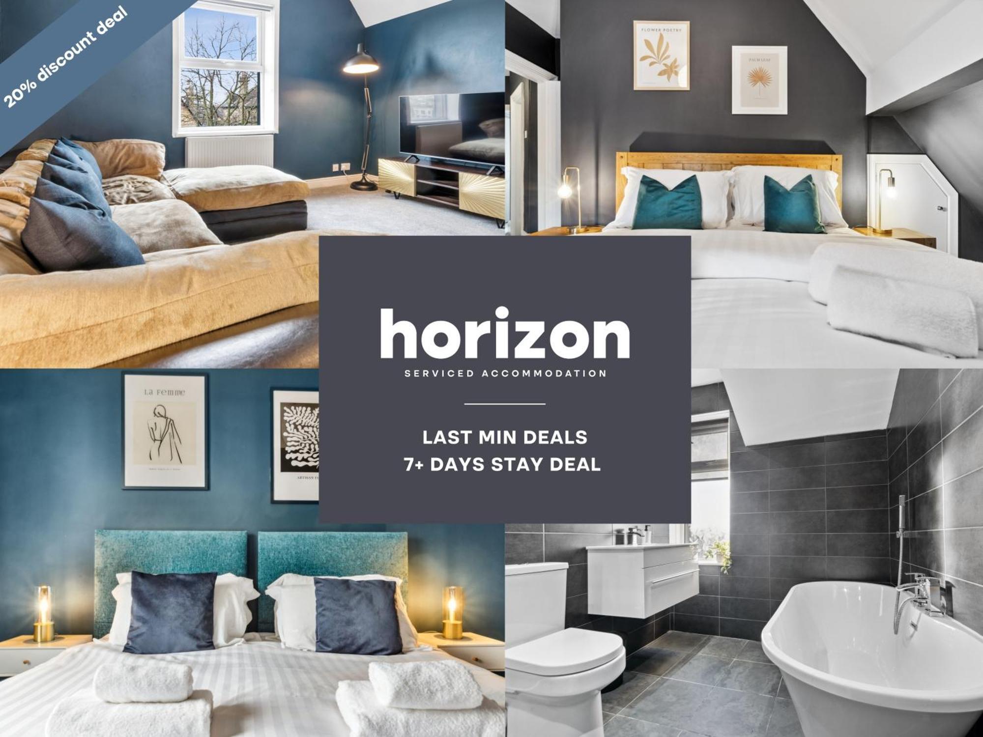 Free Parking - Penthouse - Business Stays - Relocating - St Harrogate Ngoại thất bức ảnh